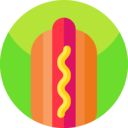 food,food and restaurant,junk food,fast food,hot dog,sausage,mustard